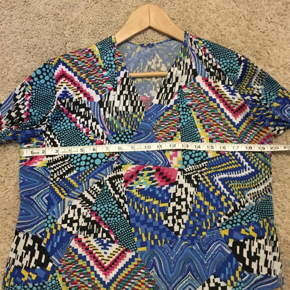 Midnight Circus Rainbow Rave Handmade Cascading Collar Cardigan - Picture 13 of 16